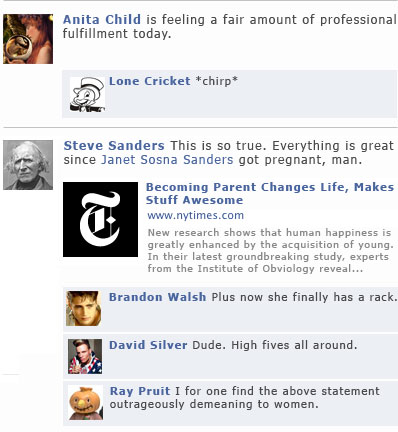 Illustration for article titled What Your Facebook Feed Looks Like When All Your Friends Have Babies